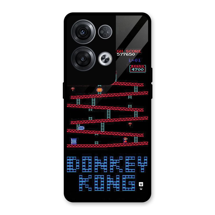 Classic Gorilla Game Glass Back Case for Oppo Reno8 Pro 5G