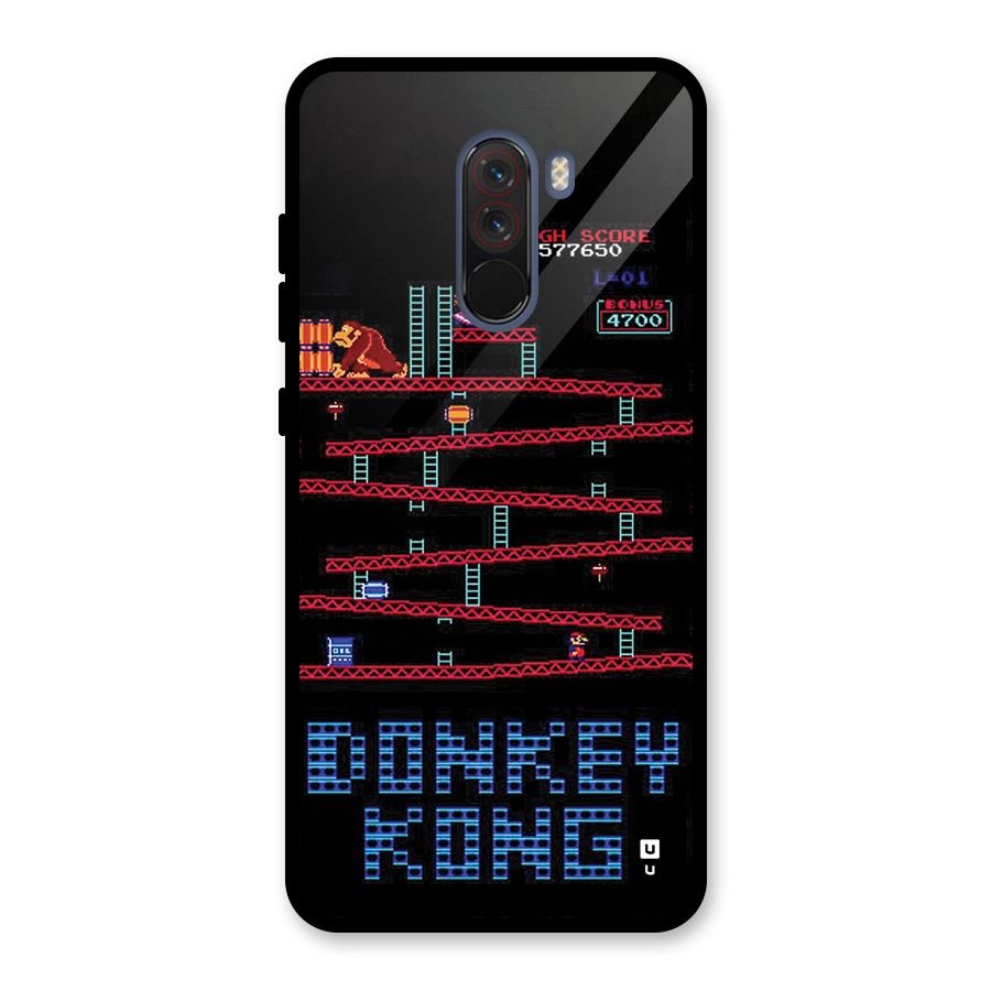 Classic Gorilla Game Glass Back Case for Poco F1