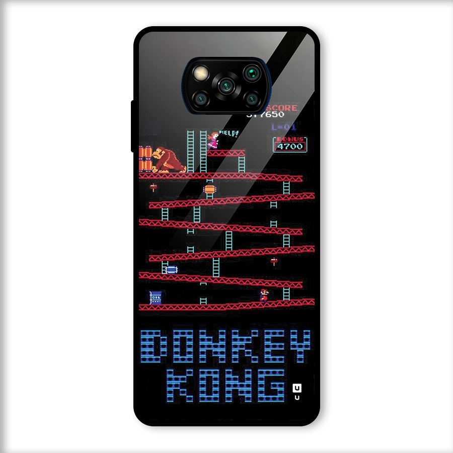 Classic Gorilla Game Glass Back Case for Poco X3