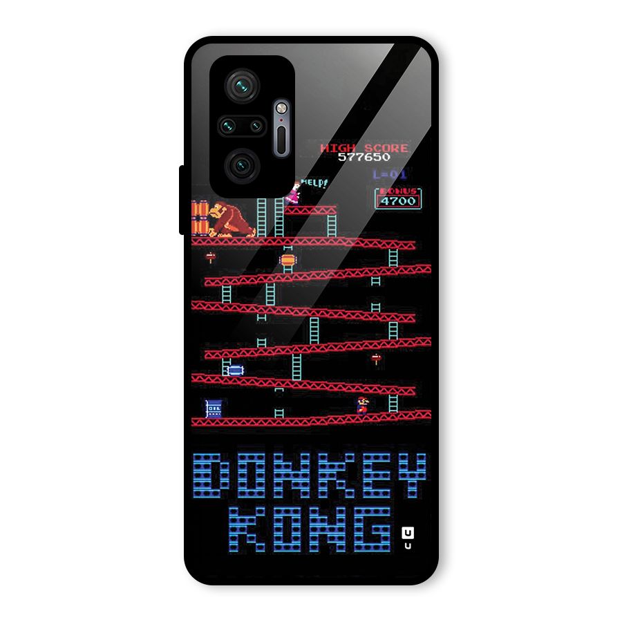 Classic Gorilla Game Glass Back Case for Redmi Note 10 Pro