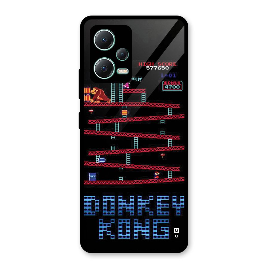 Classic Gorilla Game Glass Back Case for Redmi Note 12 5G