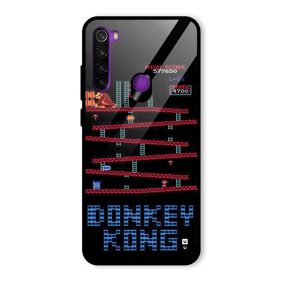 Classic Gorilla Game Glass Back Case for Redmi Note 8
