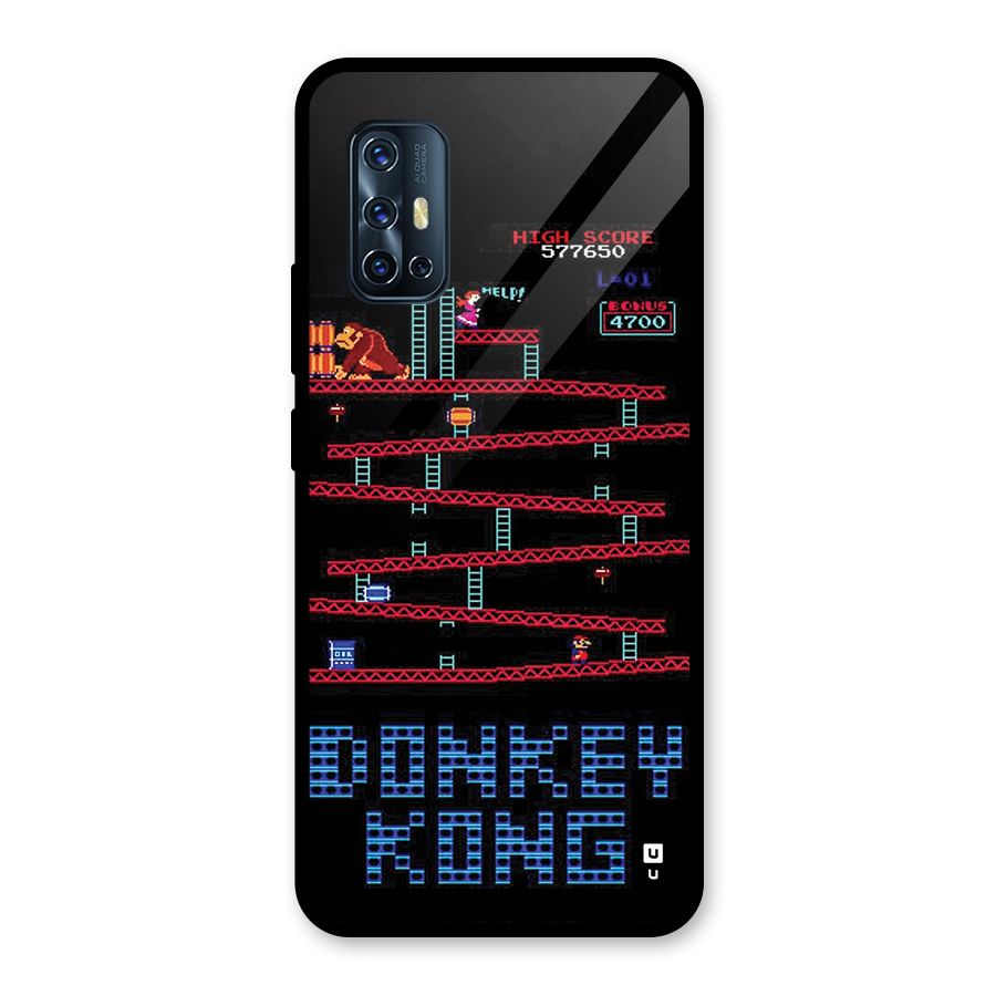 Classic Gorilla Game Glass Back Case for Vivo V17