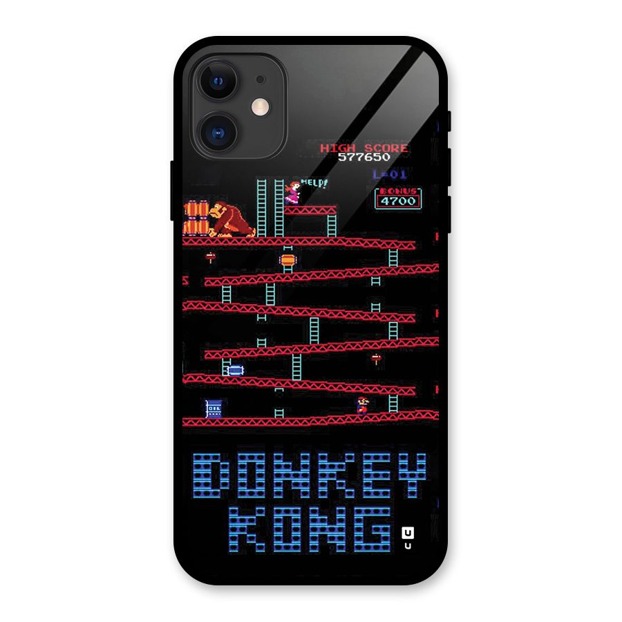 Classic Gorilla Game Glass Back Case for iPhone 11
