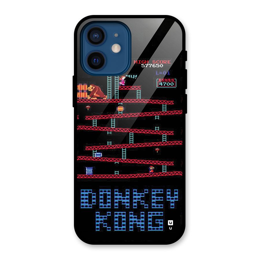 Classic Gorilla Game Glass Back Case for iPhone 12 Mini