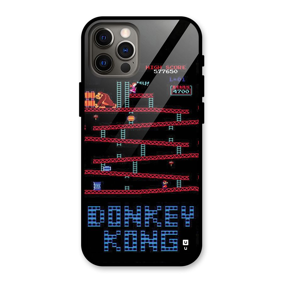 Classic Gorilla Game Glass Back Case for iPhone 12 Pro