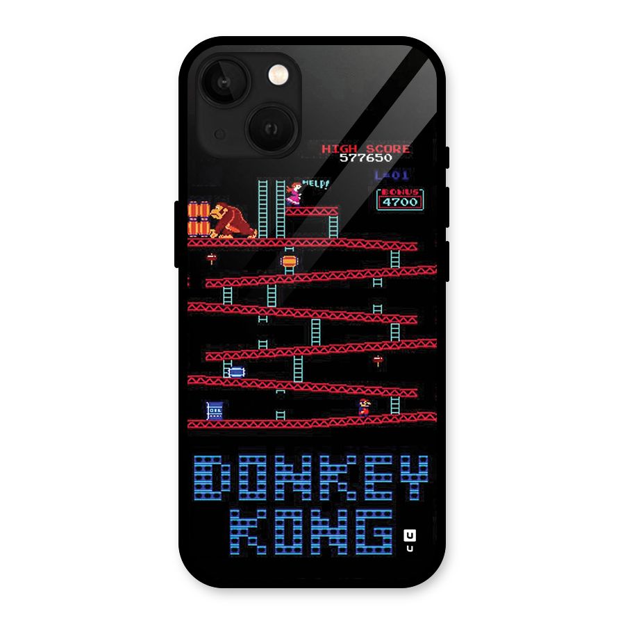 Classic Gorilla Game Glass Back Case for iPhone 13