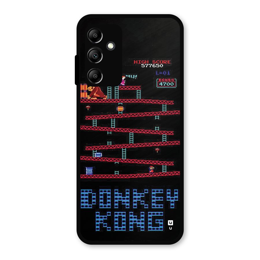 Classic Gorilla Game Metal Back Case for Galaxy A14 5G