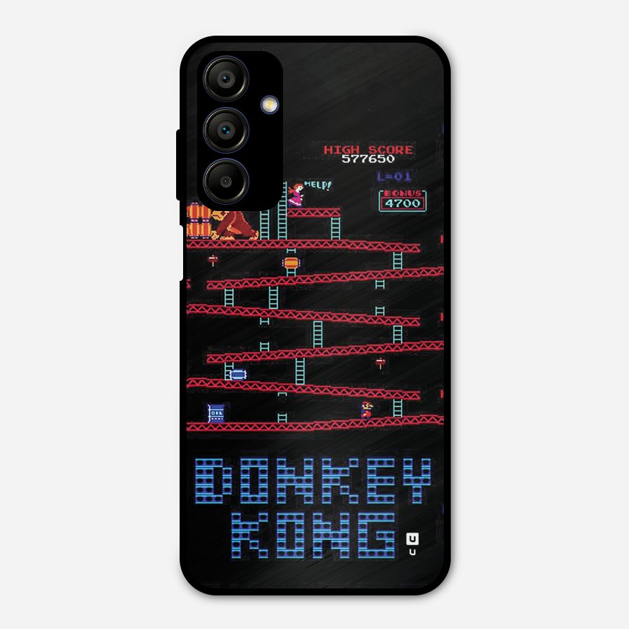 Classic Gorilla Game Metal Back Case for Galaxy A15 5G