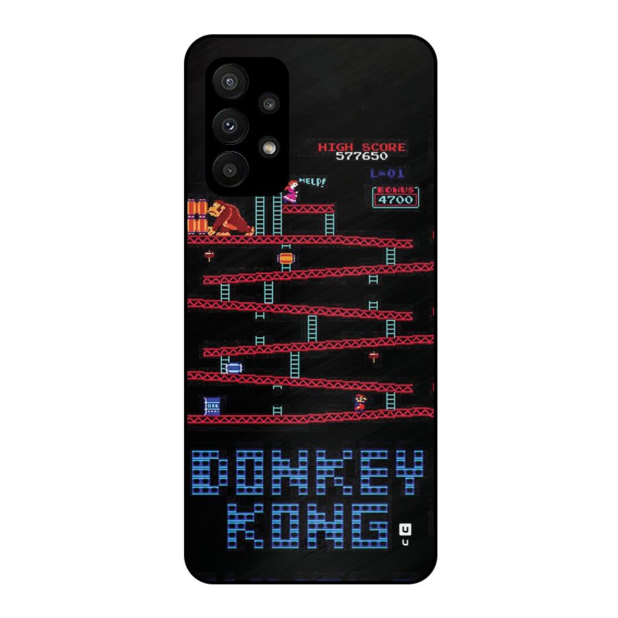 Classic Gorilla Game Metal Back Case for Galaxy A23