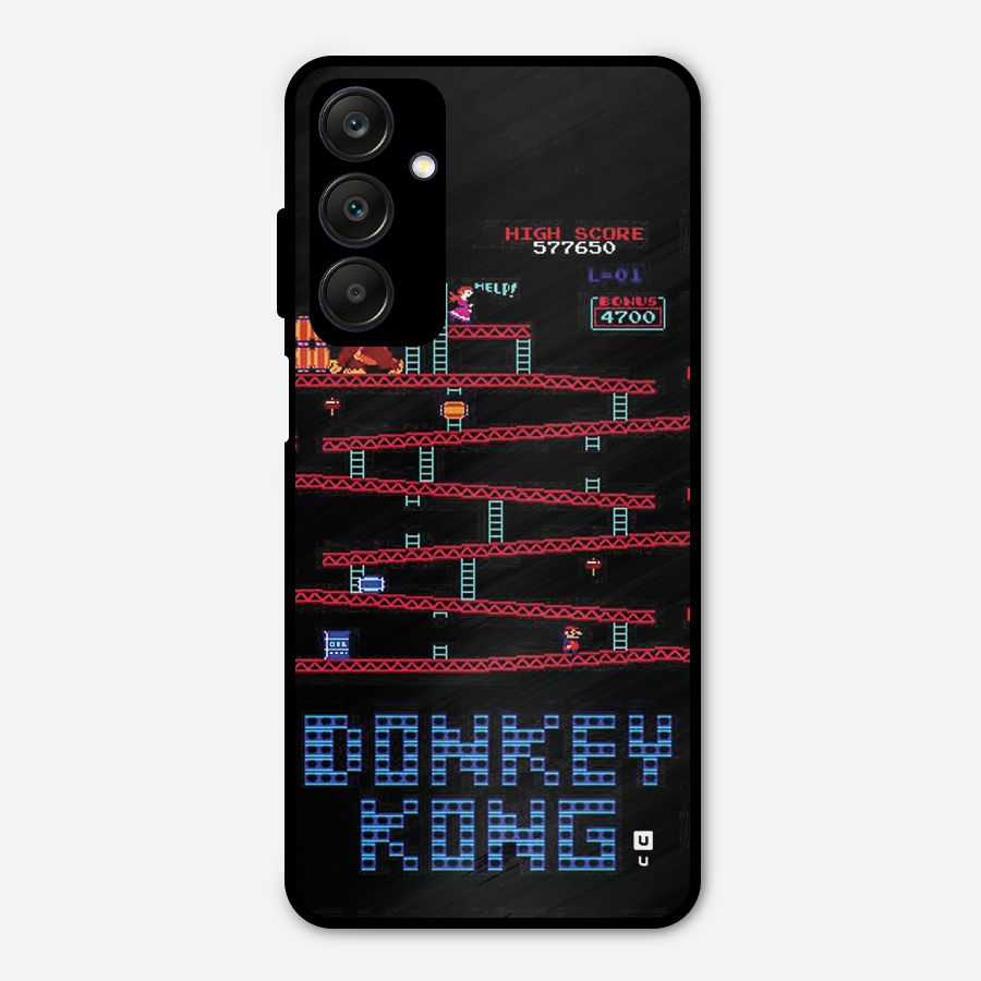 Classic Gorilla Game Metal Back Case for Galaxy A25 5G