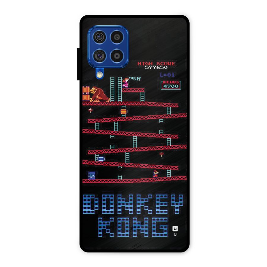 Classic Gorilla Game Metal Back Case for Galaxy F62