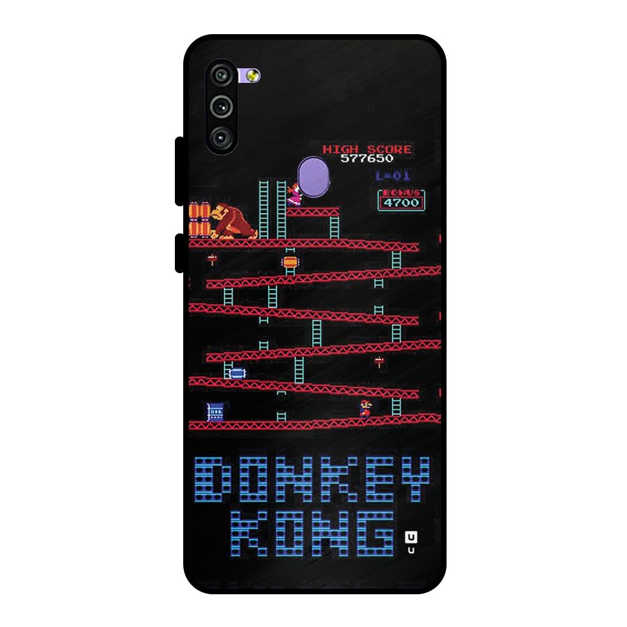 Classic Gorilla Game Metal Back Case for Galaxy M11