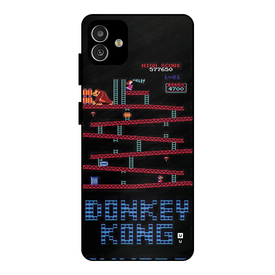 Classic Gorilla Game Metal Back Case for Galaxy M13 5G