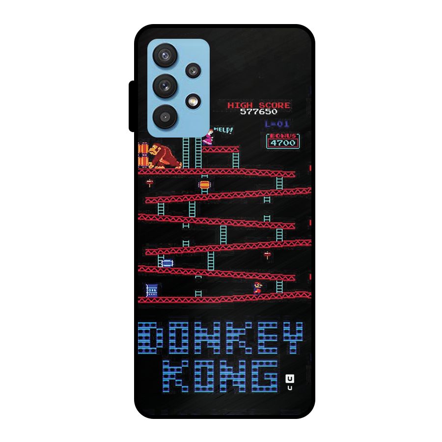 Classic Gorilla Game Metal Back Case for Galaxy M32 5G