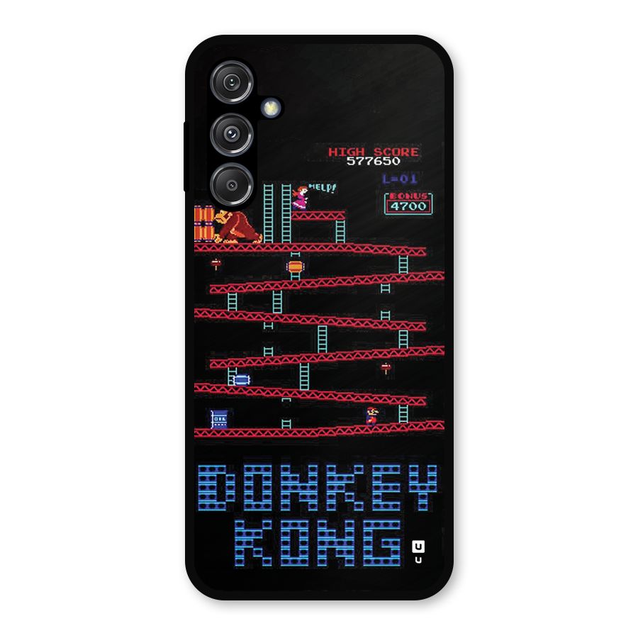 Classic Gorilla Game Metal Back Case for Galaxy M34 5G