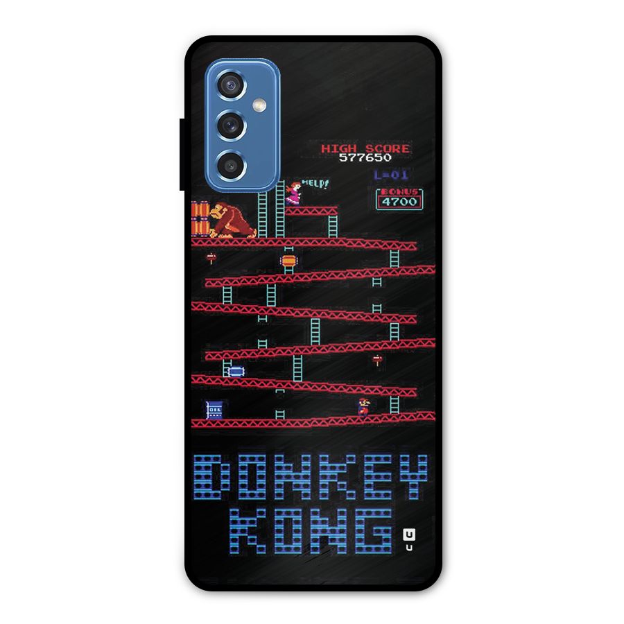 Classic Gorilla Game Metal Back Case for Galaxy M52 5G