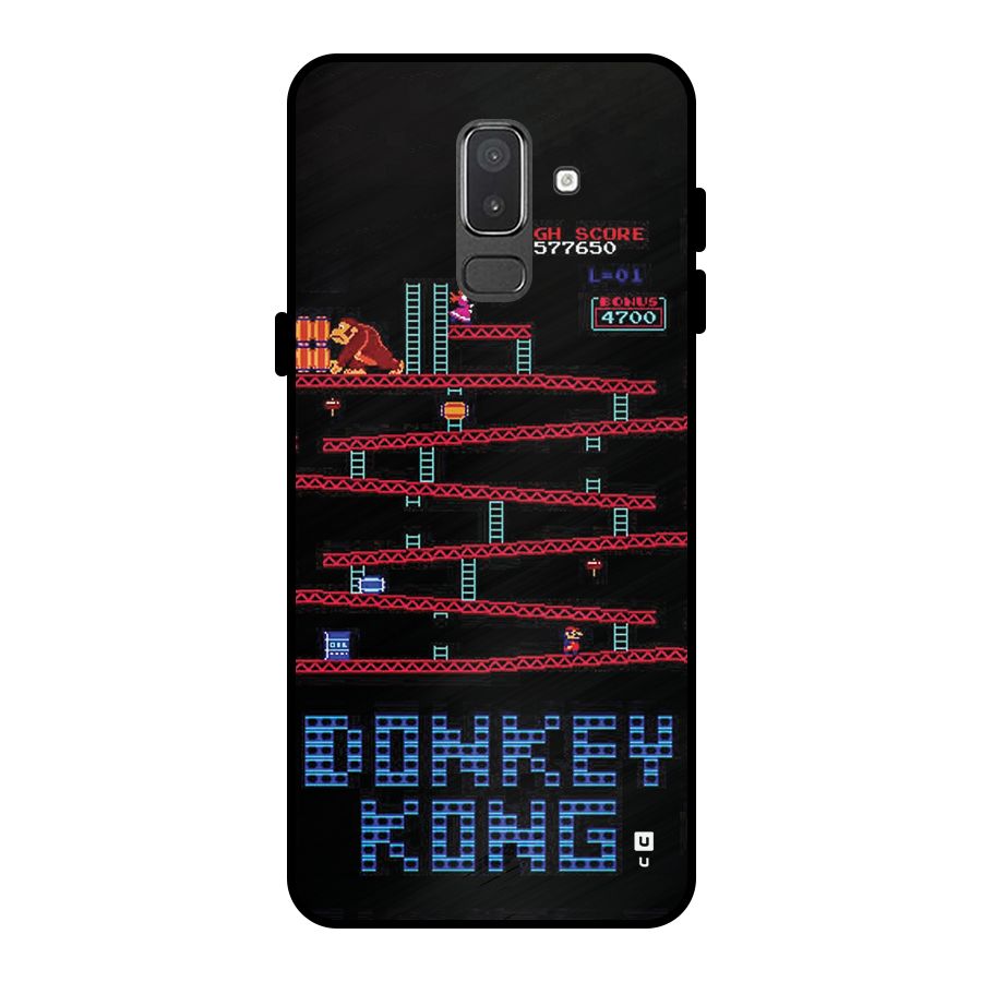 Classic Gorilla Game Metal Back Case for Galaxy On8 (2018)