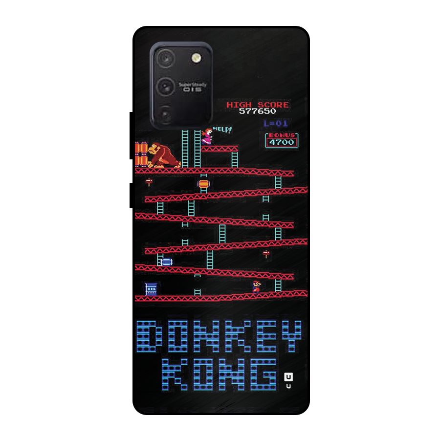 Classic Gorilla Game Metal Back Case for Galaxy S10 Lite