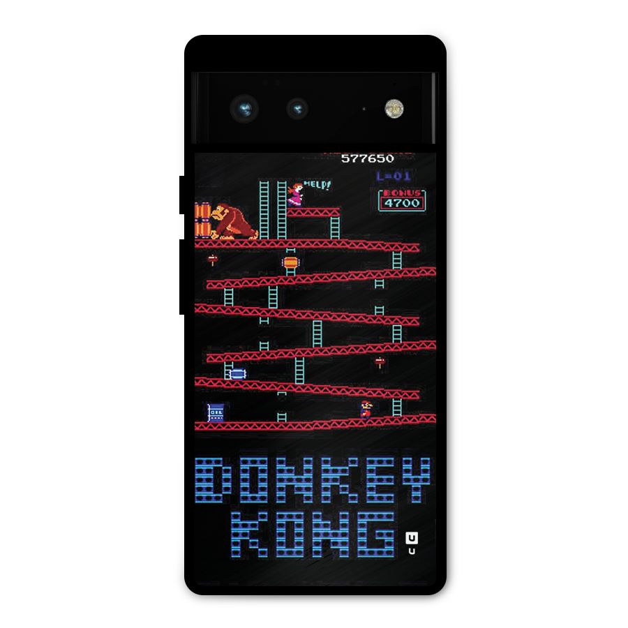 Classic Gorilla Game Metal Back Case for Google Pixel 6