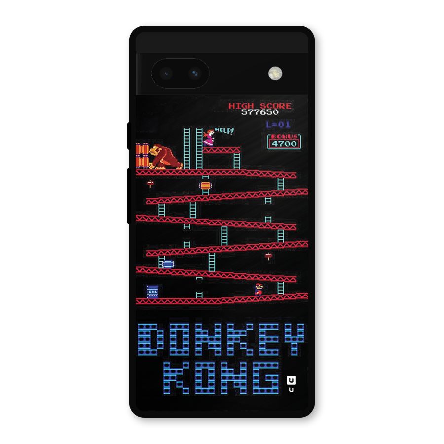 Classic Gorilla Game Metal Back Case for Google Pixel 6a