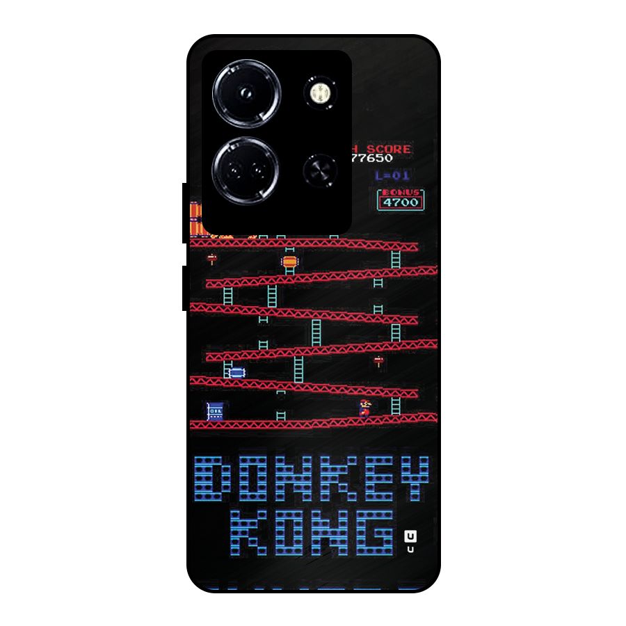Classic Gorilla Game Metal Back Case for Infinix Note 30 5G