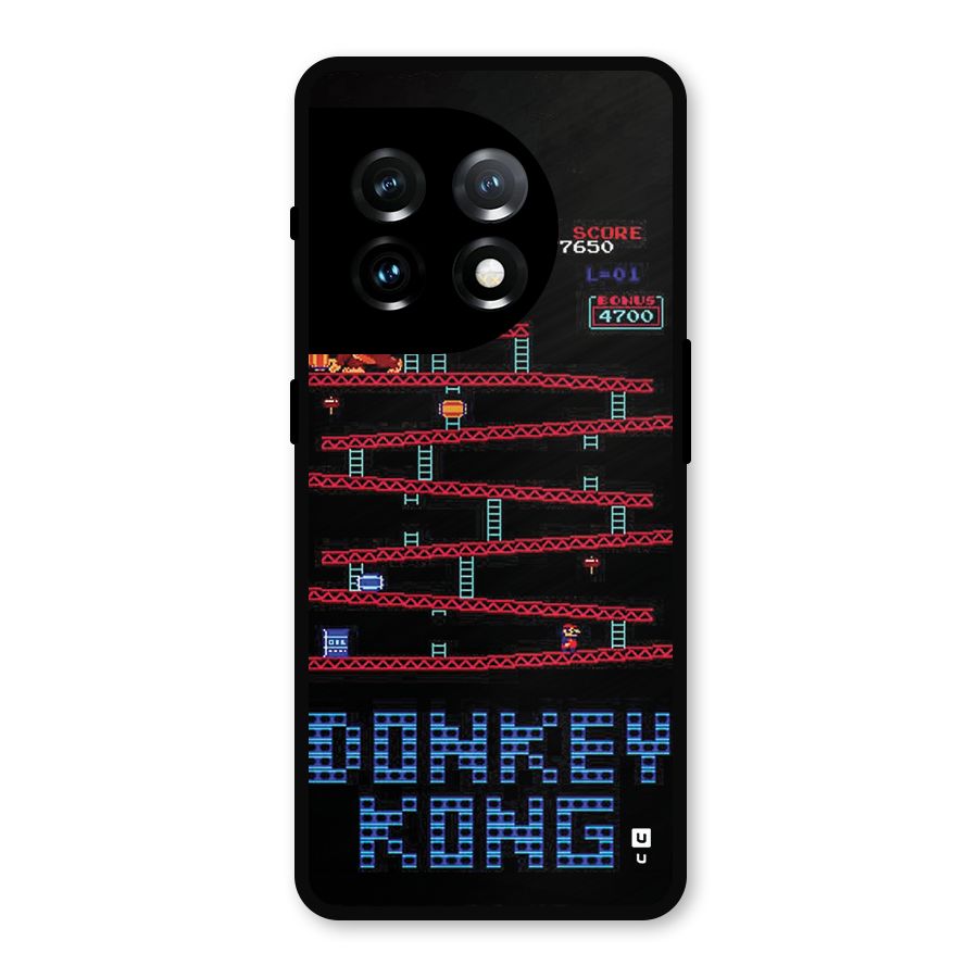 Classic Gorilla Game Metal Back Case for OnePlus 11