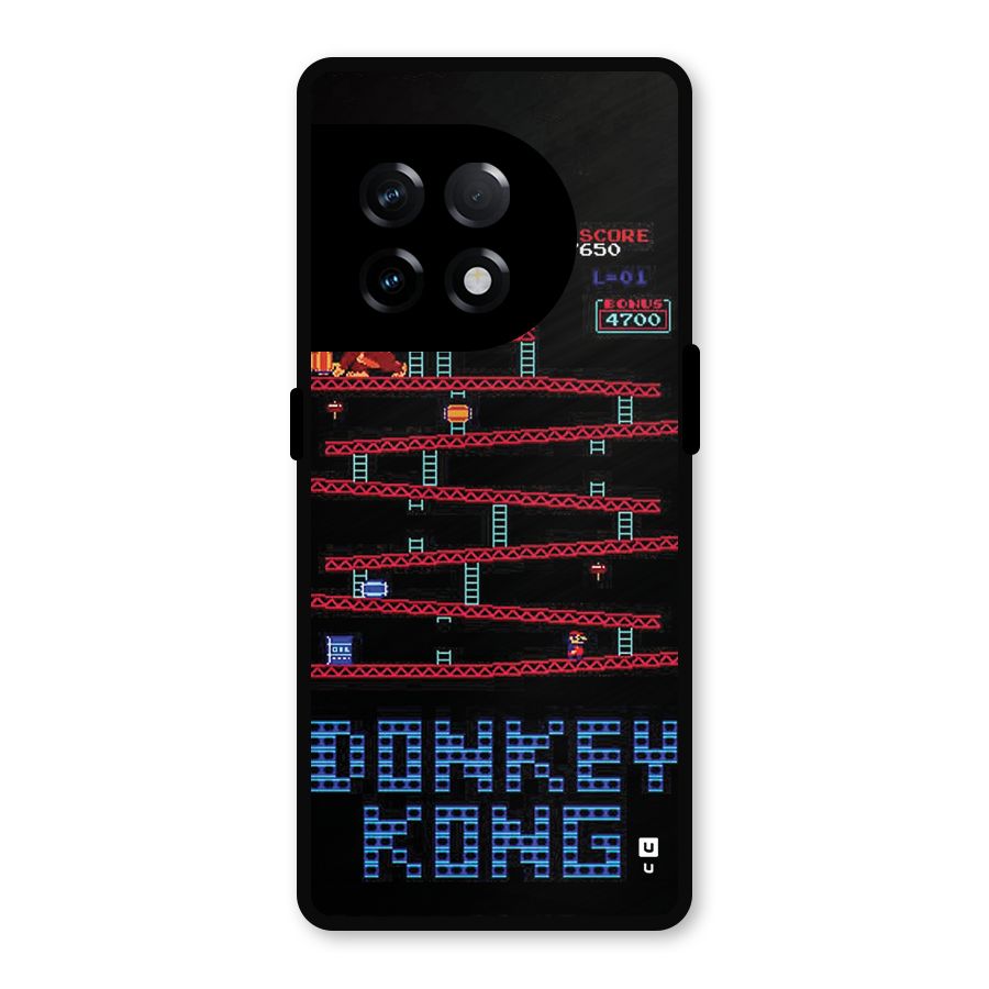 Classic Gorilla Game Metal Back Case for OnePlus 11R