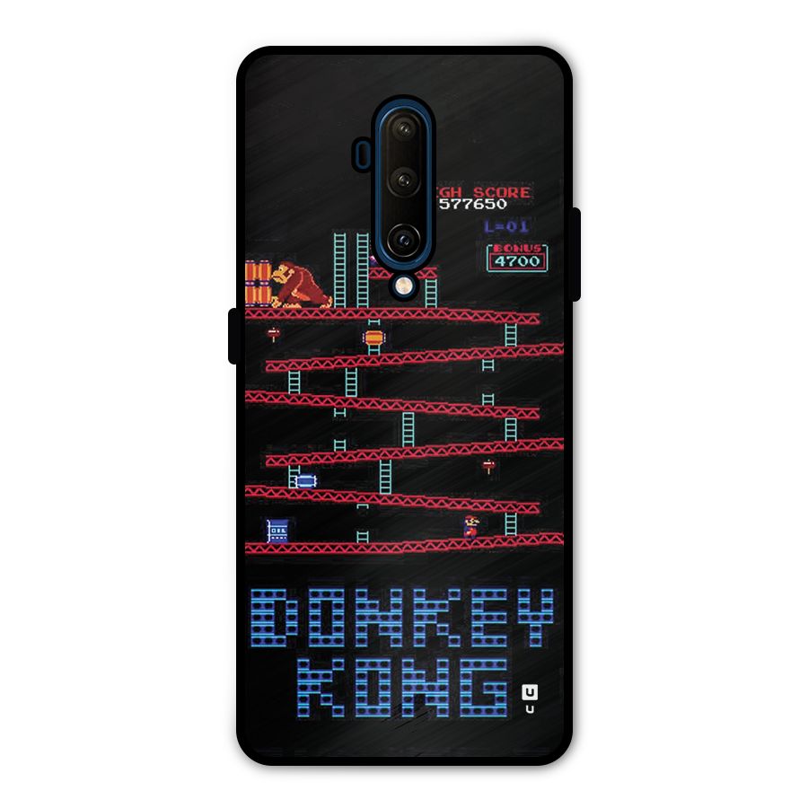 Classic Gorilla Game Metal Back Case for OnePlus 7T Pro