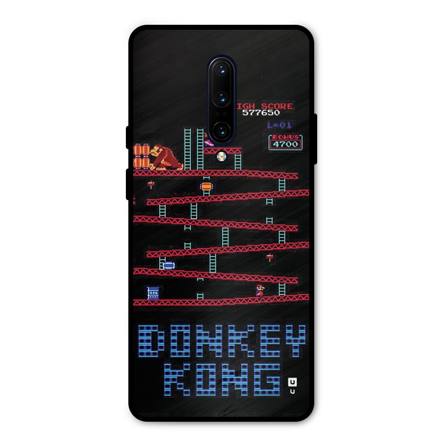 Classic Gorilla Game Metal Back Case for OnePlus 7 Pro