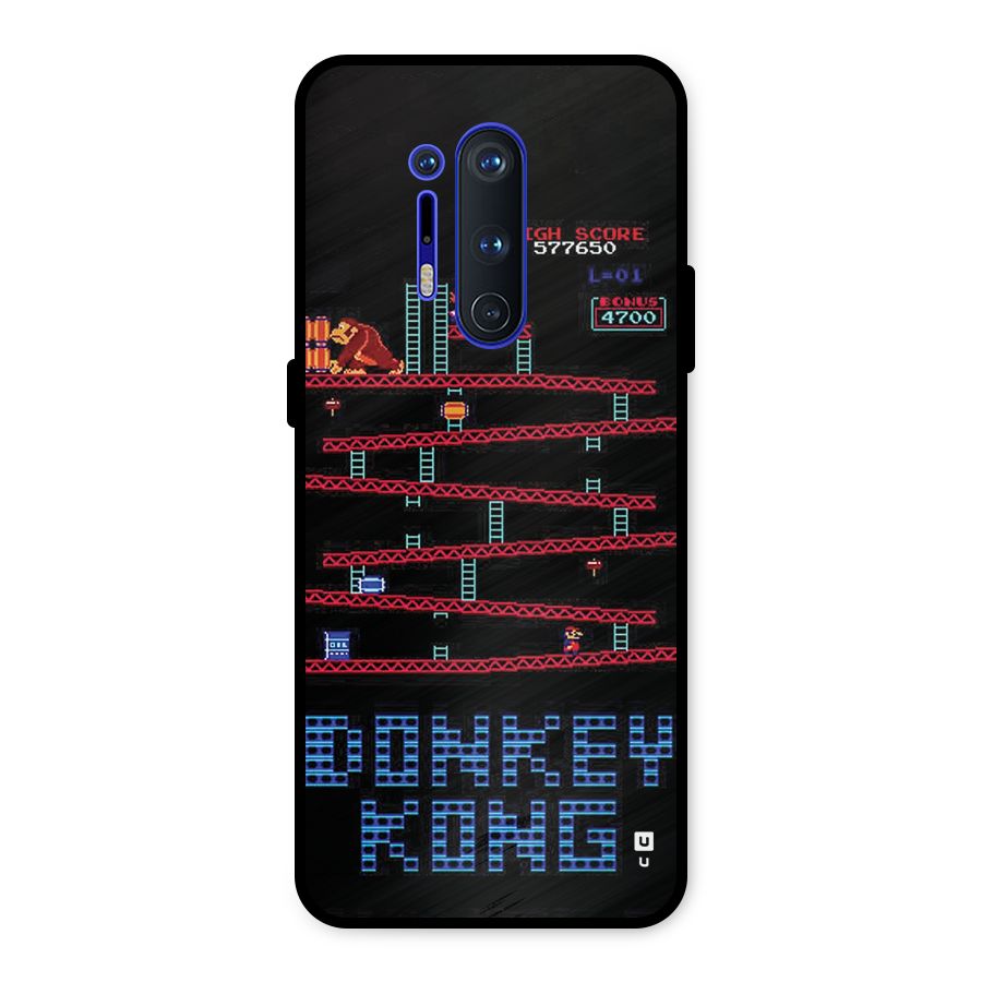 Classic Gorilla Game Metal Back Case for OnePlus 8 Pro