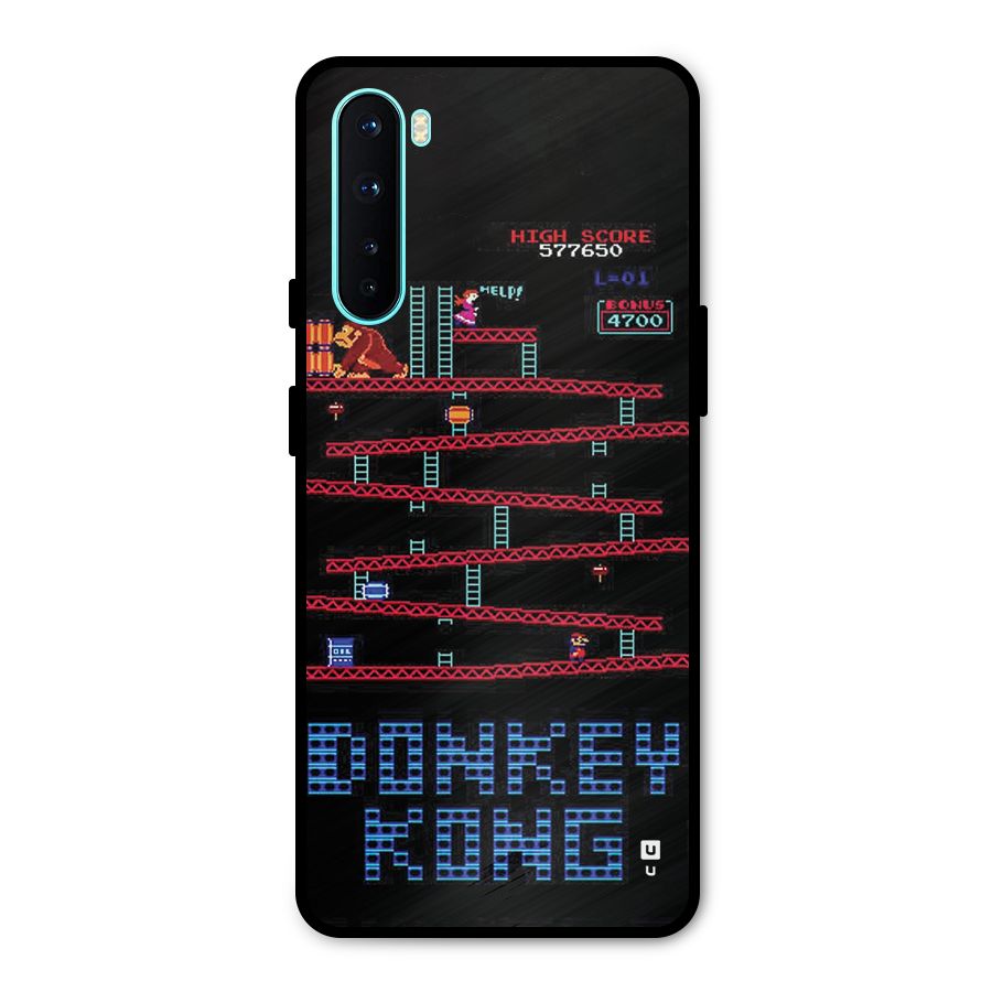 Classic Gorilla Game Metal Back Case for OnePlus Nord