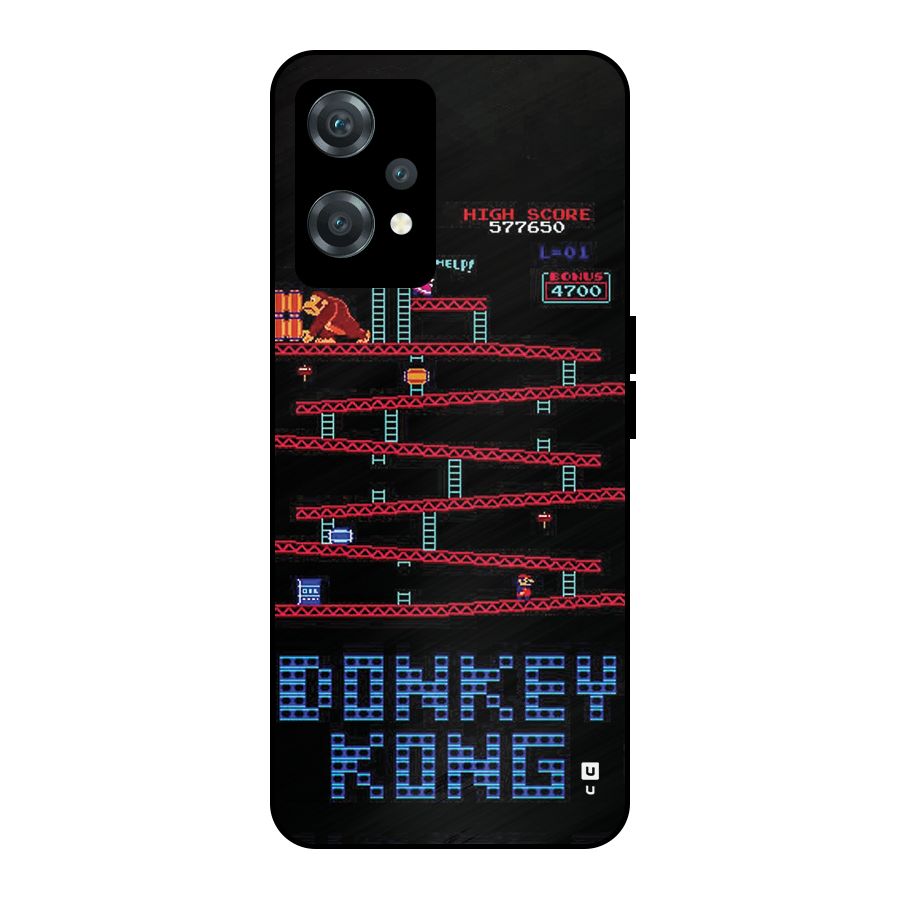 Classic Gorilla Game Metal Back Case for OnePlus Nord CE 2 Lite 5G