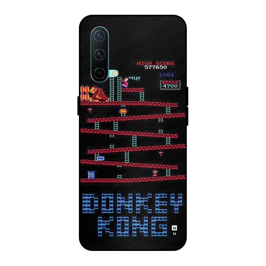 Classic Gorilla Game Metal Back Case for OnePlus Nord CE 5G