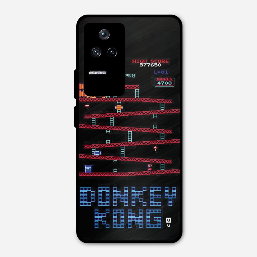 Classic Gorilla Game Metal Back Case for Poco F4 5G