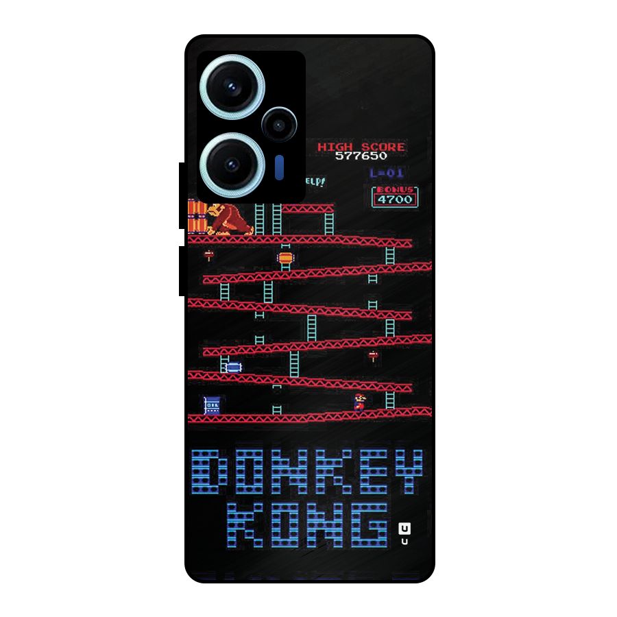 Classic Gorilla Game Metal Back Case for Poco F5