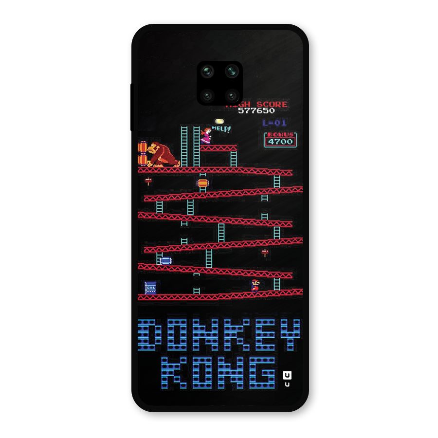 Classic Gorilla Game Metal Back Case for Poco M2 Pro