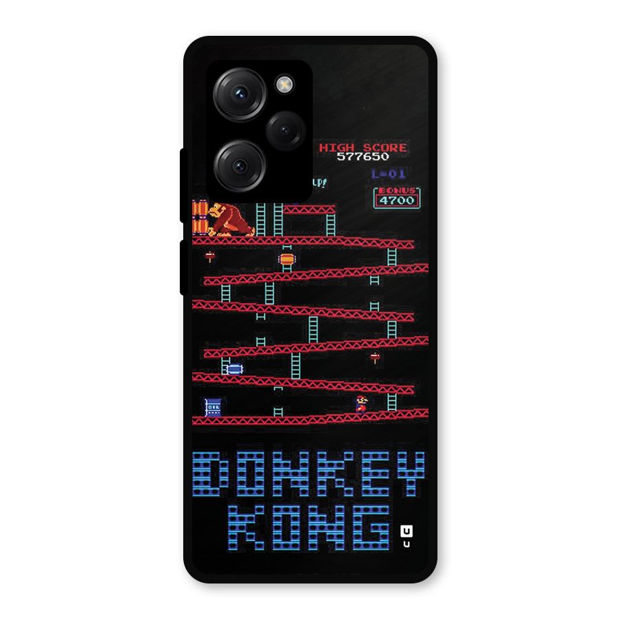 Classic Gorilla Game Metal Back Case for Poco X5 Pro