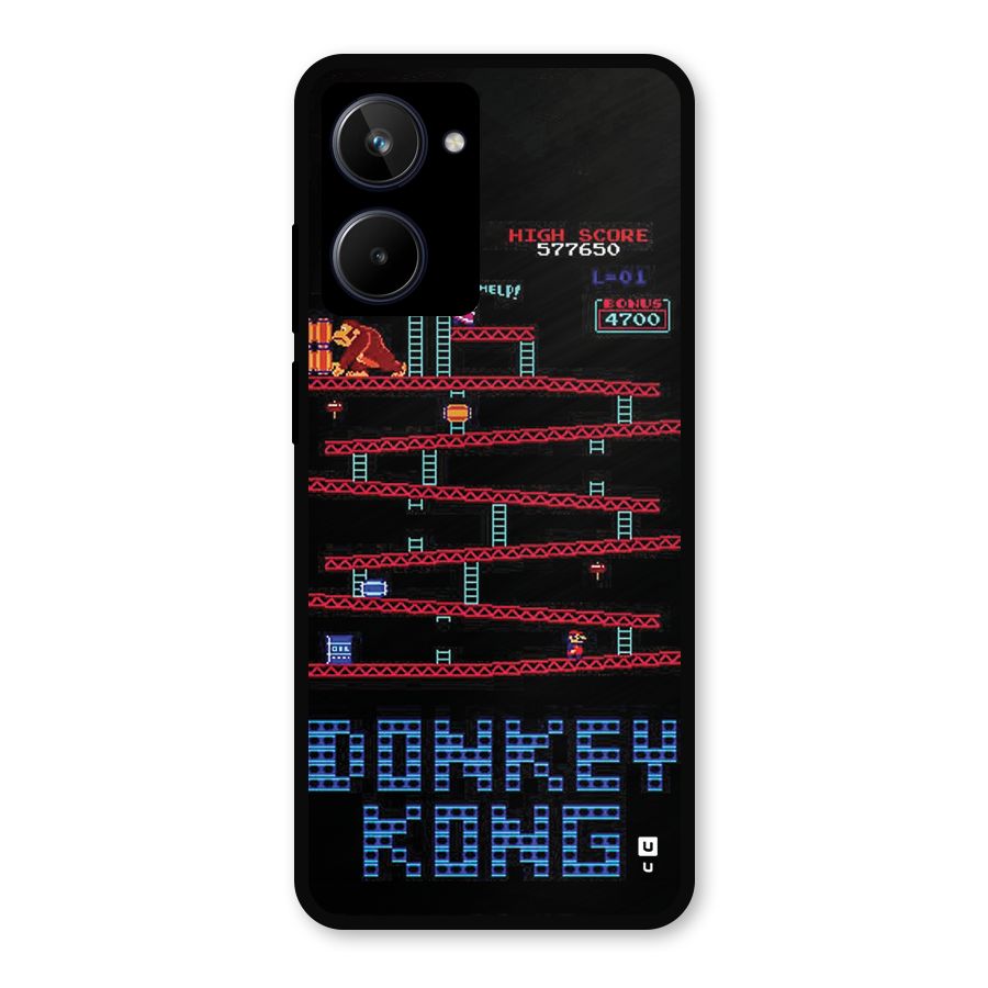 Classic Gorilla Game Metal Back Case for Realme 10