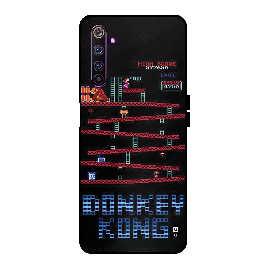 Classic Gorilla Game Metal Back Case for Realme 6 Pro