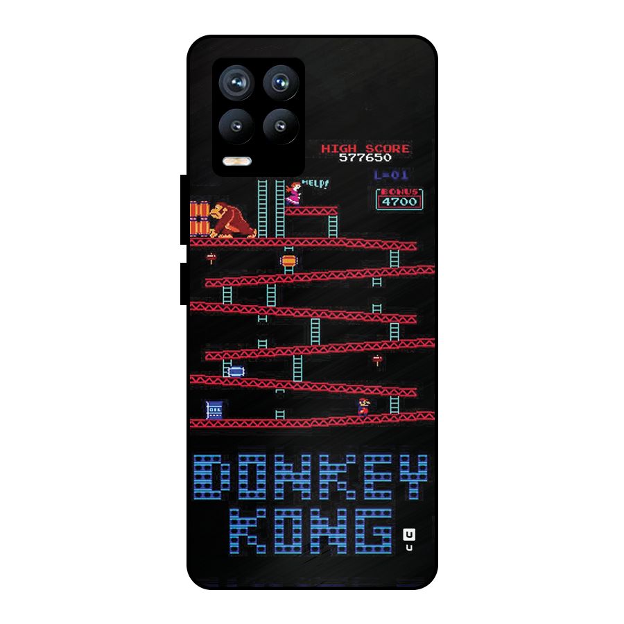 Classic Gorilla Game Metal Back Case for Realme 8