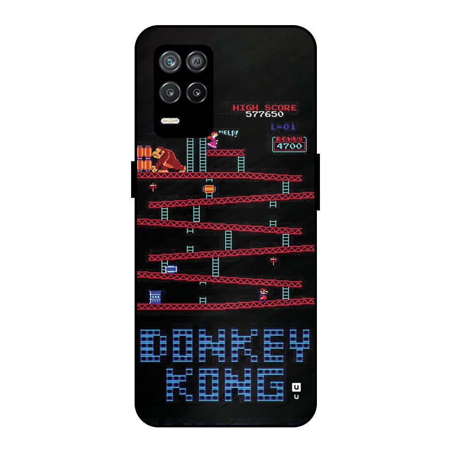 Classic Gorilla Game Metal Back Case for Realme 8s 5G