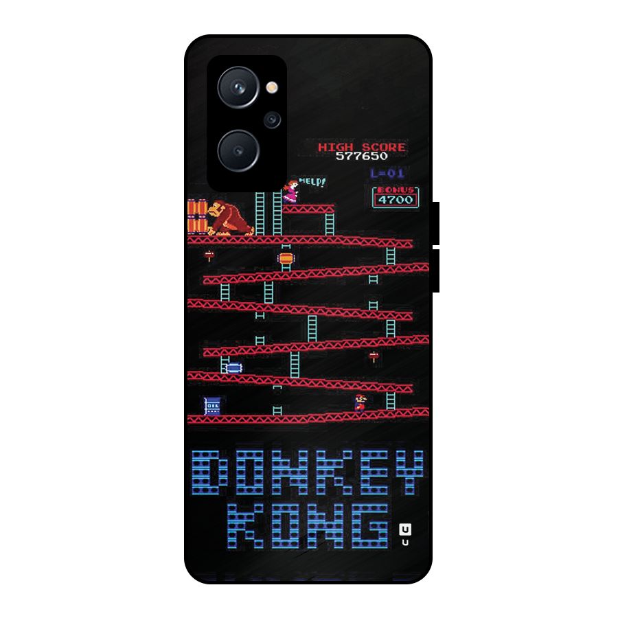 Classic Gorilla Game Metal Back Case for Realme 9i 5G