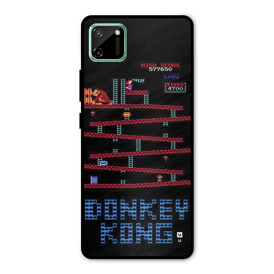 Classic Gorilla Game Metal Back Case for Realme C11