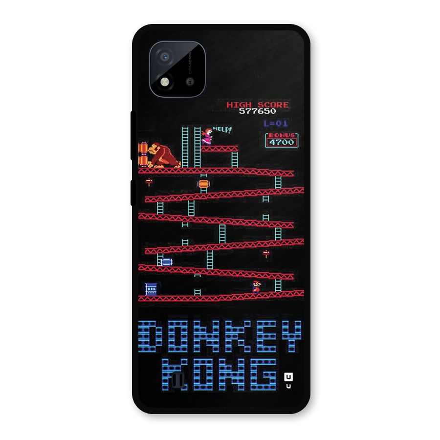 Classic Gorilla Game Metal Back Case for Realme C11 2021