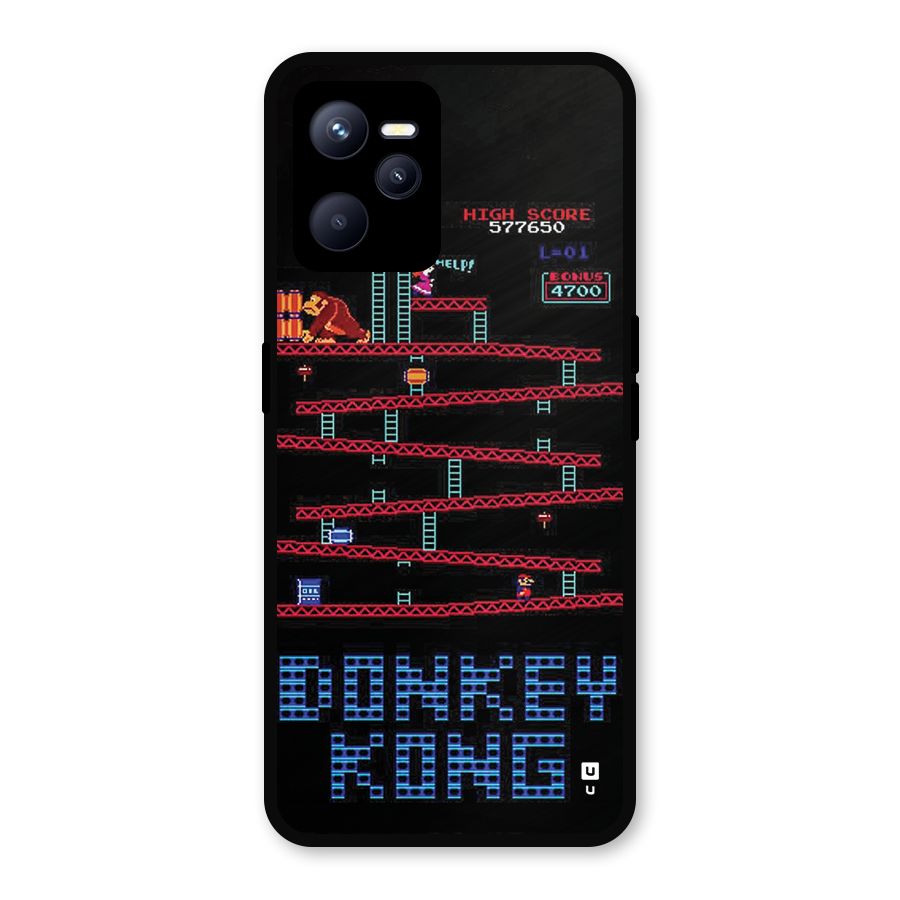 Classic Gorilla Game Metal Back Case for Realme C35