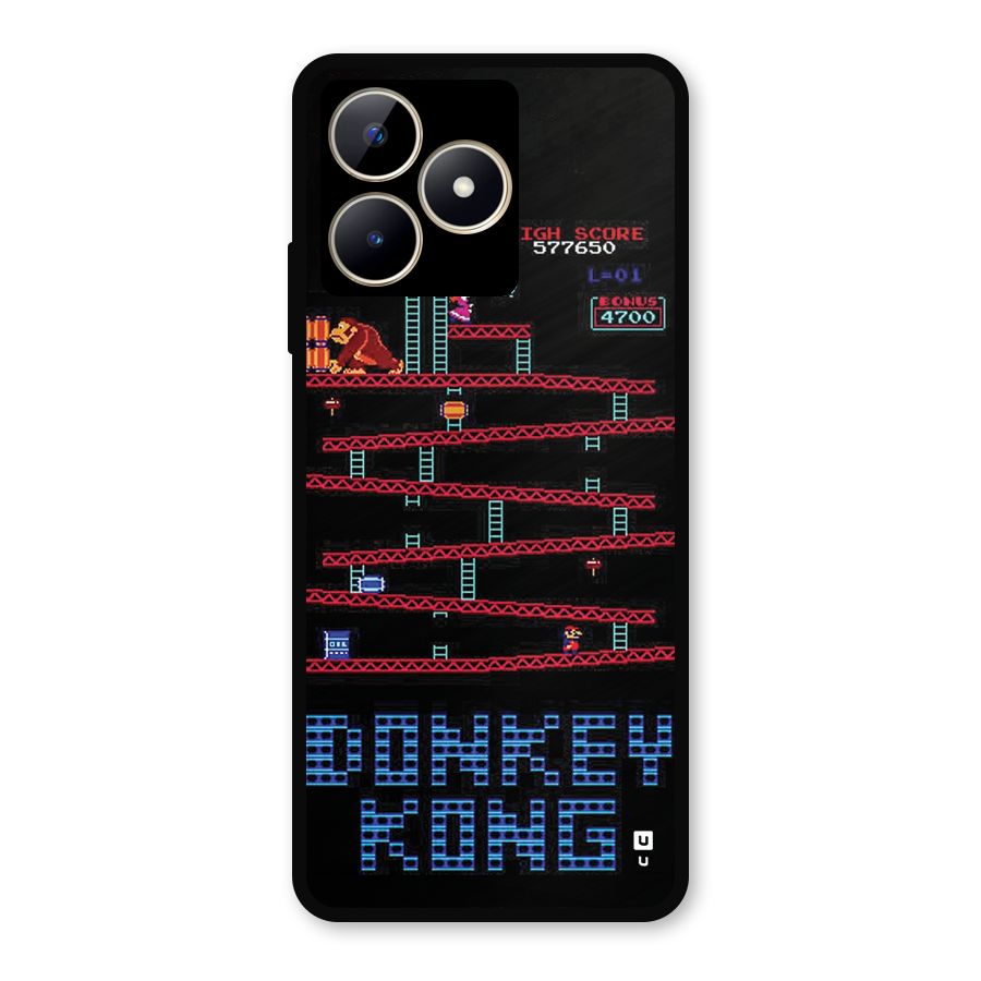 Classic Gorilla Game Metal Back Case for Realme C53