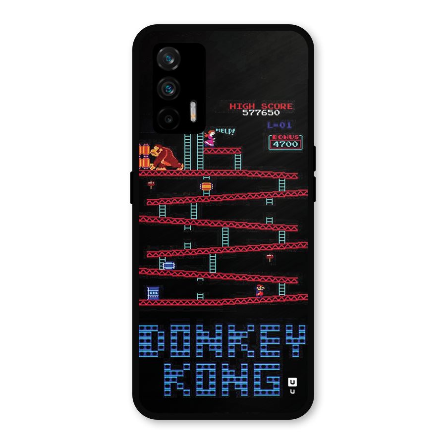 Classic Gorilla Game Metal Back Case for Realme GT 5G
