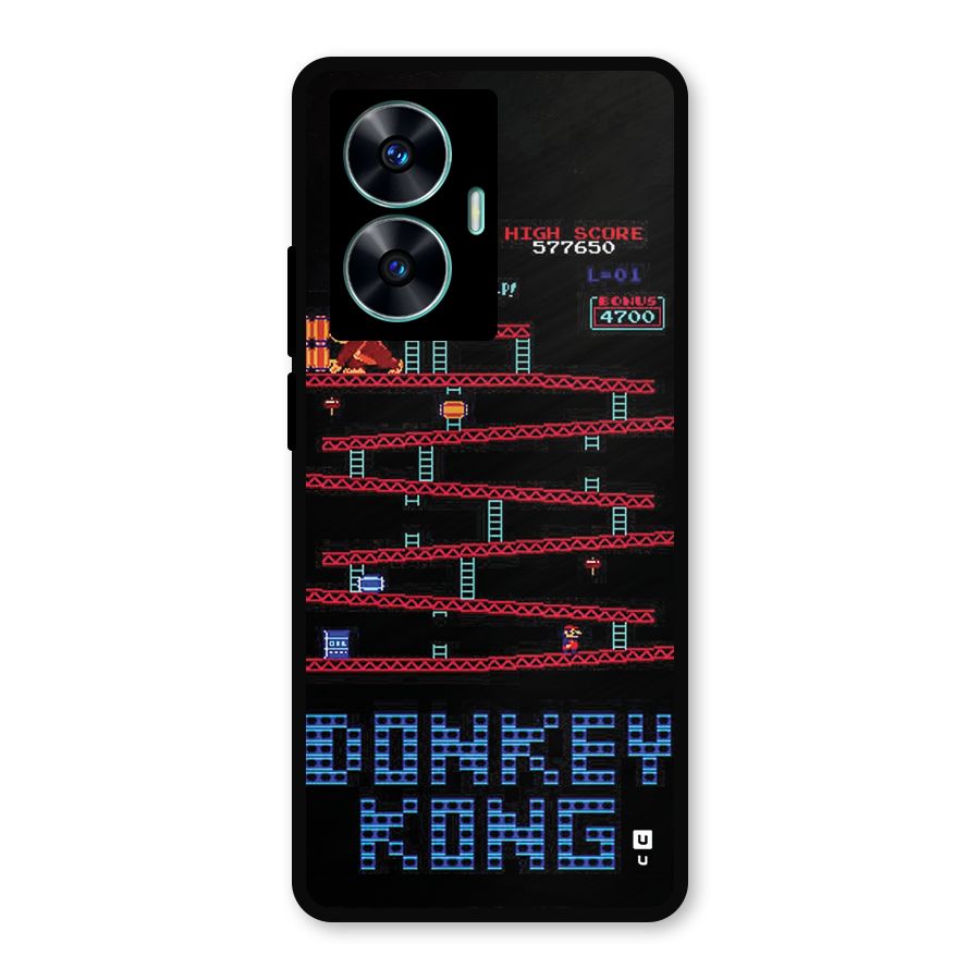 Classic Gorilla Game Metal Back Case for Realme Narzo N55