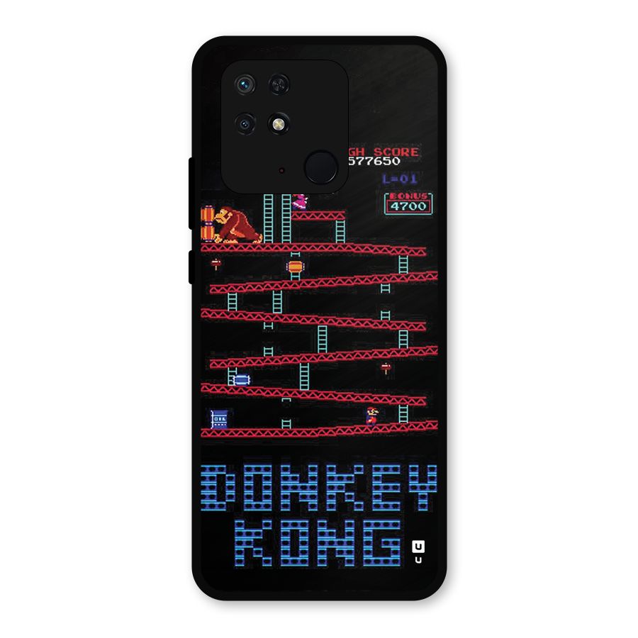 Classic Gorilla Game Metal Back Case for Redmi 10 Power